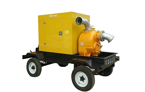 拖车式大流量应急移动排水泵站350m&sup3;/h